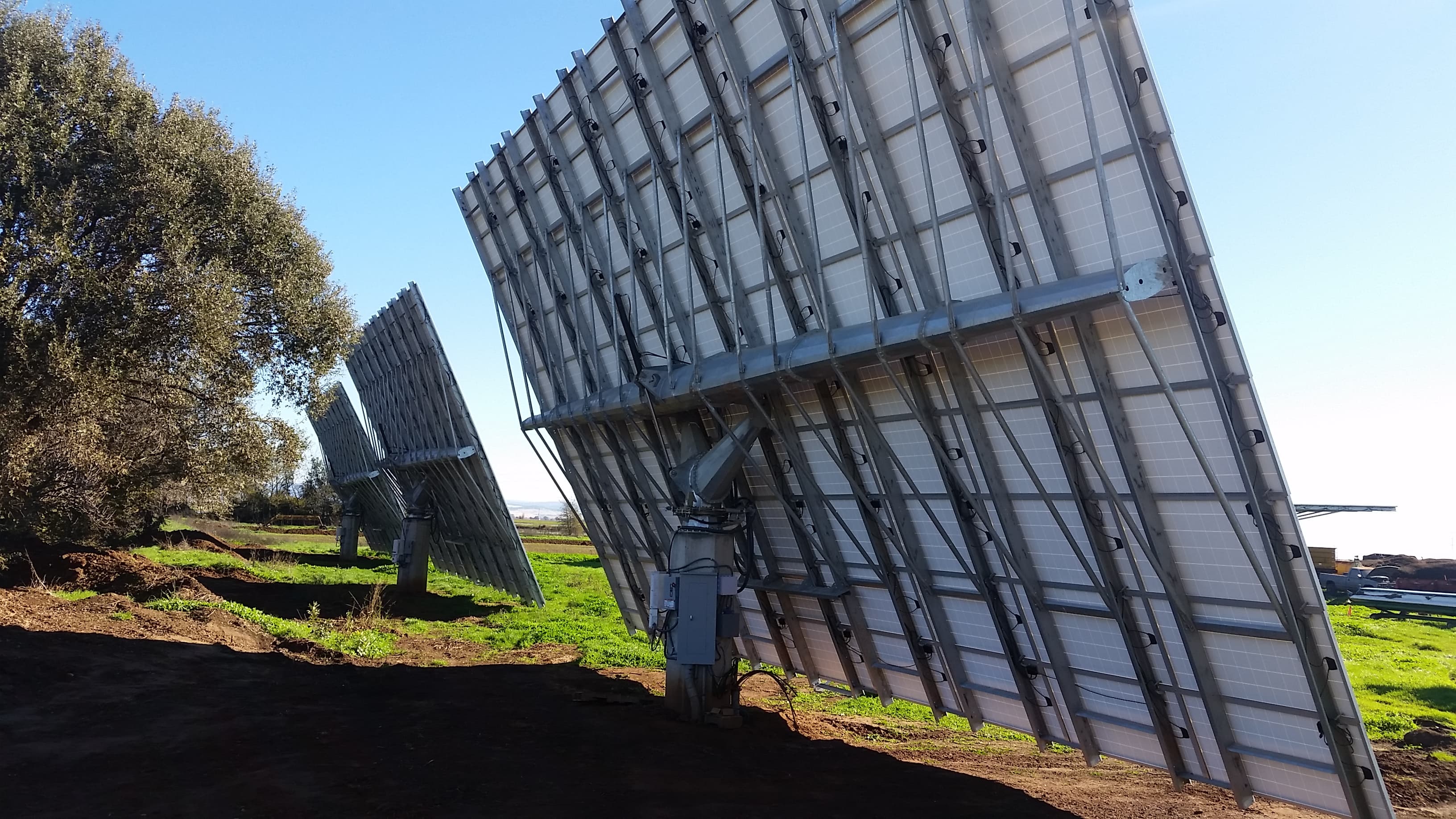 Solar farm installation